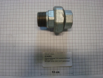 Screw connection,I/O,conical sealing,341V32,1 1/4",galvanized