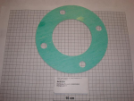 Gasket,round,115x210x3mm,centellen,4-holes,P470,SI70,A125