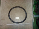 Gasket,round,440x518x2mm,8-holes,perbunan N,P470,SI70
