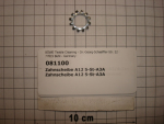 Toothed washer,A12,5mm,galvanized,DIN6797
