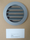 End grid,spiral duct,DN100mm