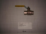 Ball valve,DN15,1/2",I/I,brass,teflon