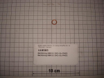 Copper sealing ring,8x11,5x1mm,M8,DIN7603