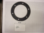 Gasket,round,120x180x2mm,6-holes,self-cleaning button trap,P564,P5100,P470,SI70