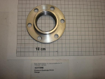 Threaded flange for heating element distillation