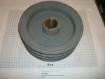 V-belt pulley,3 grooves,dia40mmx225mm,P470