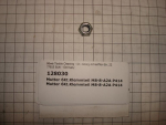Hexagon nut,DIN985,M8,8,galvanized