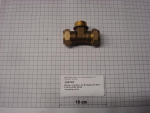 Compression fitting,T,screw-in,615-22x3/4"x22,male thread