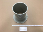 Flanschrohr,170x220x6mm,mit DM150x200mm Rohr,Polysorba SI