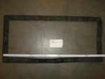 Gasket,square,350x742x4mm,26-holes,cage housing-air duct,P564