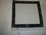 Gasket,square,288x305x4mm,16-holes,P5100,K50
