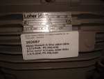 Fan motor,400V-50Hz,5,5kW,Dia24mm,P5100,K50