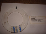 Gasket,round,80x130x2mm,6-holes,f.heating element steam generator,COMET M