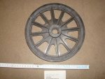 V-belt pulley,1 groove,3/4"x248/240mm,f.spin filter drive,COMET P/M