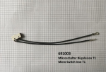 Micro Switch Iron T1, IB14+15 ironing table