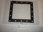 Gasket,square,229x245x4mm,16-holes,heater Consorba,P525-540