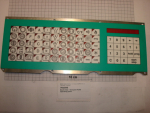 Operating panel - plate wtih foil, P240