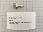 Hose nipple 1/4"x7mm,brass