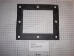 Gasket,square,170x200x3mm,8-holes,SI70