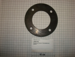 Gasket,round,77x140x4mm,4-holes,K16