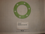 Gasket,round,83x134x2mm,6-holes,heater