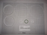 Gasket kit for ball valve 701075 3"