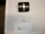 Double nipple,NIPV6508,2 1/2"x80mm,galvanized