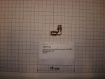 Elbow plug connector,1/8"x6mm,brass,rotatable