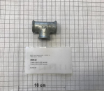 T-piece,130V10,3/8",galvanized