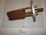 Heating element,6kW,400V,190mm,steam generator Slimsorba,707084,P240,P12-18