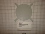 Metal plate for cover of Slimsorba 805712