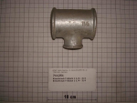 T-Stück,reduziert,130V322032, 1 1/4"x3/4"x1 1/4",verzinkt