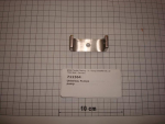 C-Profil,Halterung,Schlammpumpe,25x53,5mm, 20mm breit,3Bohrungen 7mm