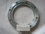 Flange plate for distillation sight glass