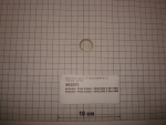 Adjusting washer,16x22x0,5mm,galvanized,DIN988