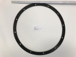 Gasket,round,350x390x5mm,12-holes,BÖWE fan housing,P/M12-18