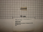 Connection pin for valve block
