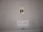 Letter "P" 30 mm