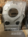 Cage housing with 2 solvent tanks,stainless steel,P/M12