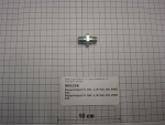 Double nipple,280V04,with hexagon,1/8",galvanized
