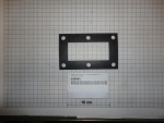 Gasket,square,80x130x3mm,6-holes,cage housing inspections cover,InduLine