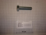 Hexagon screw DIN933,M20x75mm,8.8,galvanized