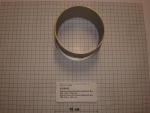 Pipe end, NW100, 55mm long, stainless steel, InduLine