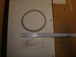 Dichtung,Bördel,rund,100mm,NBR, Bördeldichtring,InduLine