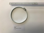 Hose clamp,DIN3017,110-130mm,galvanized