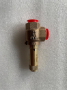 Safety valve,1/2"x1/2",7bar,red brass,Teflon gasket,P/M12-18,PX13-19