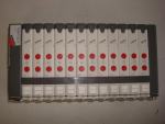 Valve block pneumatic,24(12x2)x(3/2 way valves),for 4mm hose connection,Camo