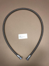 Dampfschlauch,Teflon,IG1/2"x1500mm,mit Edelstahlgewebe-Ummantelung,f.Dampf und Wasser