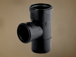 Silent-PP-Rohr,Abzweigstück,87,5°,DN150x150mm